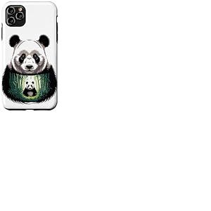Multiple Exposure Ours Panda Lunettes De Soleil Pandas Coque pour iPhone 11 Pro Max