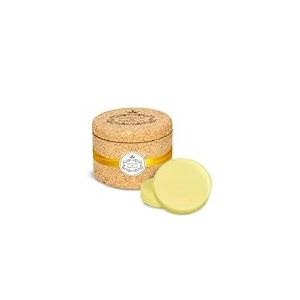 ESSÊNCIAS DE PORTUGAL - Lot de 2 savons 50g dans un contenant à bijoux en liège portugais (citron)