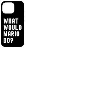 Que Ferait Mario? Coque pour iPhone 16 Pro