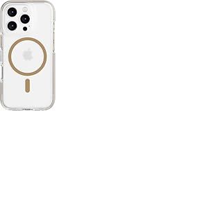 tech21 EvoCrystal – Coque de Protection Contre Les Chocs pour iPhone 16 Pro Compatible avec MagSafe – Norme Militaire testée 15 Fois – Or