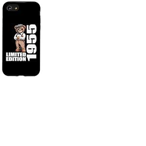 1955 &Eacute;dition limit&eacute;e Ours Anniversaire 1955 Vintage 1955 R&eacute;tro Coque pour iPhone SE (2020) / 7/8