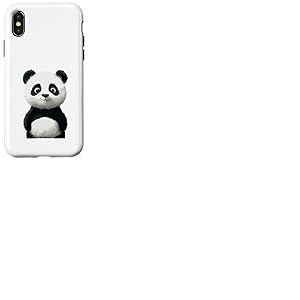 Pandas Design Panda Lover Femme Fille Panda Coque pour iPhone X/XS