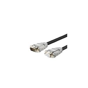 VivoLink provgafm7.5 7.5 m VGA (D-Sub), VGA (D-Sub) Noir Câble VGA – Câbles VGA (VGA (D-Sub), VGA (D-Sub), Masculin, féminin, Noir, 1280 x 1024 Pixels)
