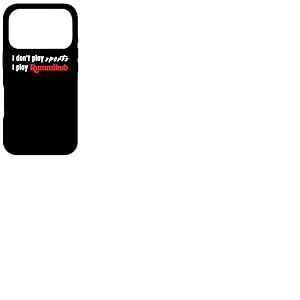 T-Shirt Rummikub Je ne Fais Pas de Sport, Je Joue au Rummikub Coque pour iPhone 17 Pro