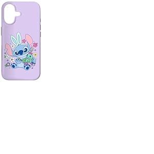 Disney Lilo & Stitch Cute Easter Bunny Stitch and Scrump Coque pour iPhone 17