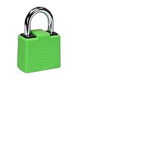 LocknCharge LNC10128 Cadenas Code pour Carrier avec Silicone Vert