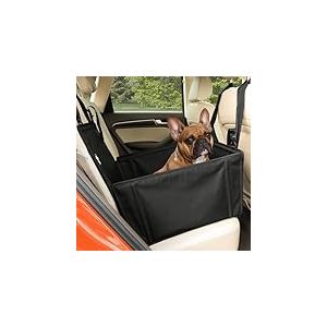 Wuglo Si&egrave;ge Auto Chien Extra Stable et Waterproof &ndash; Si&egrave;ge de Voiture renforc&eacute; avec 4 Sangles de Fixation et Ceinture de s&eacute;curit&eacute; &ndash; Jusqu&rsquo;&agrave; 12 kg pour Petits Chiens