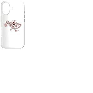 Carte Ukraine - Fil à Broder - Broderie ukrainienne Coque pour iPhone 17