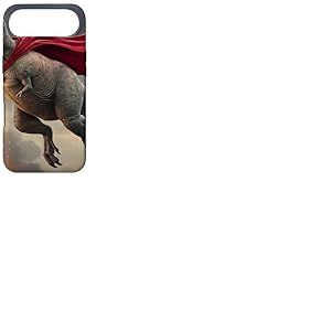 Dinosaure Super-h&eacute;ros : Dinosaure avec Cape Coque pour iPhone Air