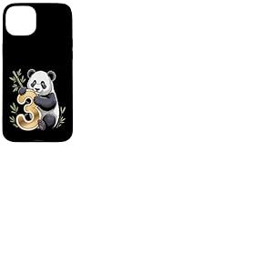 C'est mon ème anniversaire Panda 3 ans Panda B-Day Coque pour iPhone 15 Plus