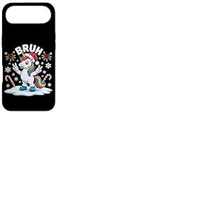 Dr&ocirc;le de No&euml;l Licorne Bruh Meme Coque pour iPhone Air