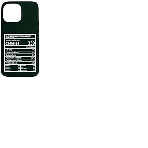 Tableau de Conception Humour Riche en prot&eacute;ines sur Les Haricots Noirs Coque pour iPhone 13 Pro Max