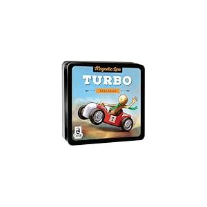 Cranio Creations - Magnetic Line Turbo, Le Grand Classique Jeu de Course en Version Magn&eacute;tique De Poche &Eacute;dition en Langue Italienne
