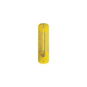 Velamp Thermomètre métal intérieur/extérieur 20cm, 6 Couleurs Assorties