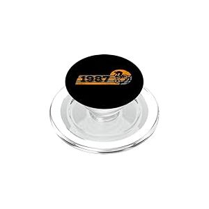 VTT Vélo de montagne MTB Cycliste Né en 1987 Anniversaire PopSockets PopGrip pour MagSafe