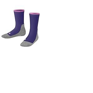FALKE Active Everyday K So Viscose Coton Respirantes Unies Chaussettes, Rose Ultra Violet 6764, 27-30 Mixte Enfant