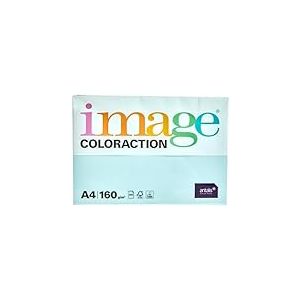 IMAGE Coloraction - 838A 160S 27 - Antalis - Papier couleur A4 - 160 g/m² - Lagon/27 (Import Allemagne) Bleu