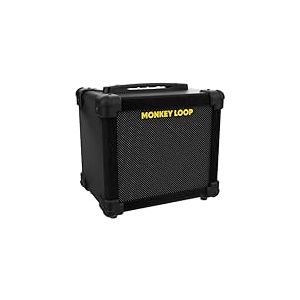 MONKEY LOOP MLA-10B - Amplificateur de Basse - Amplificateur Combo 10 W - Haut-Parleur 5 Pouces 4 Ohm - Option d'alimentation avec 6 Piles AA avec Adaptateur Secteur