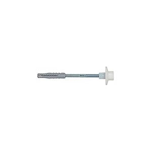 fischer - Kit de fixation de lavabos et WC suspendus WD 8x110 mm - 2 chevilles UX 10, 2 goujons M8x110 électrozingués, 2 écrous à collerette BU M8
