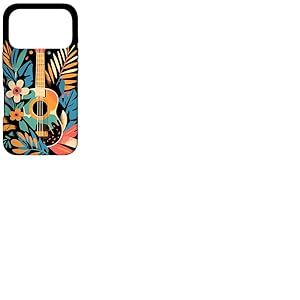 Ukulele Cartoon Look Guitalele Coque pour iPhone 17 Pro
