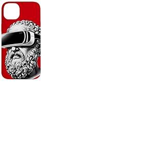 Socrate Art Moderne Drôle Parodie Renaissance Popculture Coque pour iPhone 14 Plus