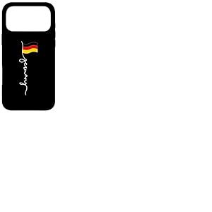 &Eacute;cusson Drapeau de l'Allemagne, Voici Un Joli Motif de Drapeau de l'Allemagne Coque pour iPhone 17 Pro Max