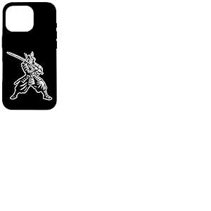 Position de combat Katana de Samurai Fighter Coque pour iPhone 16 Pro