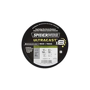 SPIDERWIRE Ultracast SUCFS50-UB Unisexe, Ultimate Braid-Vert Mousse, 14lbs