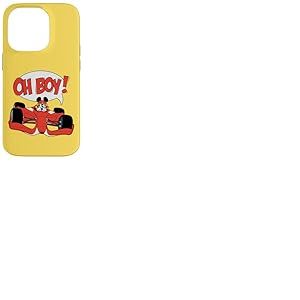 Disney Mickey Mouse Racing Team "Oh Boy!" Race Car Driver Coque pour iPhone 14 Pro
