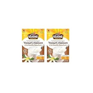 VAHINÉ - Ferments Vanille pour Yaourts 4 x 5 g (Lot de 2)