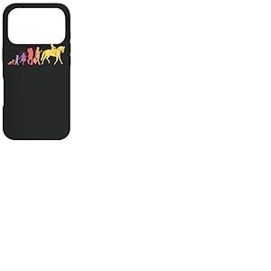 Chevaux de Dressage Filles Cheval de Dressage &Eacute;quitation Coque pour iPhone 17 Pro