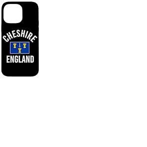 Drapeau de l'Angleterre du Cheshire Coque pour iPhone 14 Pro Max