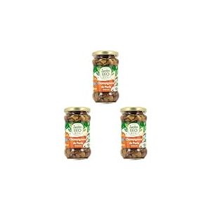 Jardin BiO &eacute;tic - Champignons de Paris &Eacute;minc&eacute;s 280 g (Lot de 3)