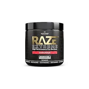 Raze Extreme Pre-Workout Powder | Advanced Pre-Workout | Fruit Punch