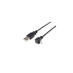PremiumCord Câble Micro USB 2.0 A coudé 3 m