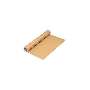 Vita Rouleau de papier kraft écologique 750 mm x 50 m – Papier d'emballage et d'emballage FSC 100% recyclé – 90 g/m² – 50 mètres