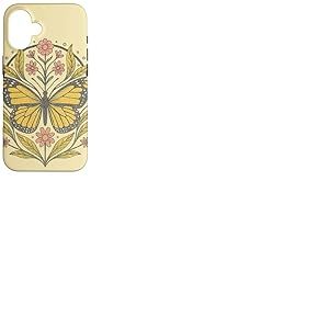 Monarque Papillon Mandala Boho Nature Insecte Art Coque pour iPhone 16