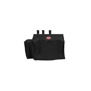 Premier Decorations Char-Griller 8080, Housse de Barbecue d'extérieur Extensible, pour modèle à 3 brûleurs Double Combustible au gaz et au Charbon de Bois, 29 x 65 x 49 cm, Noir