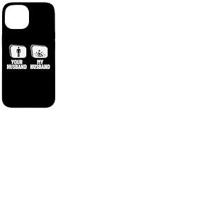 Vélo couché Your Husband My Husband Coque pour iPhone 15