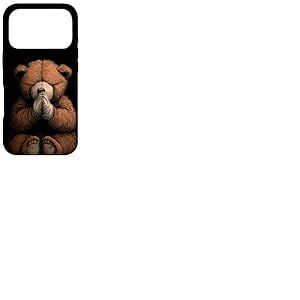 Joli Costume d'ours en Peluche priant Coque pour iPhone 17 Pro