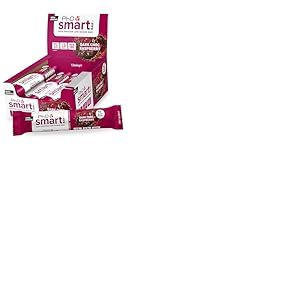 PhD Nutrition Smart Bar Barre Protéinée Chocolat Noir Framboise 12 x 64g - Snack Haute Protéine avec 20g de protéines et peu de sucre, Barre protéinée macro-friendly