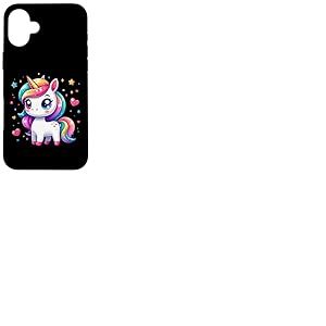 Licorne Mignonne pour Filles - Licorne Magique color&eacute;e Coque pour iPhone 16 Plus
