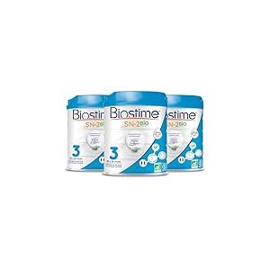 Biostime SN-2 Bio Plus Laits Infantiles Bio 3ème âge en poudre de 10 à 36 Mois 800 G - Lot De 3