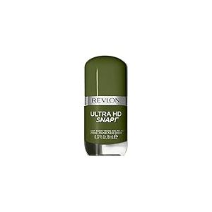 Revlon, Ultra Hd Snap, VernisàOngles 100 pourcentage Vegan, 78 pourcentage d'Ingrédients d'Origine Naturelle, Formule Intense, Brillante et Fortifiante, N022 Commander In Chief, 8 Ml