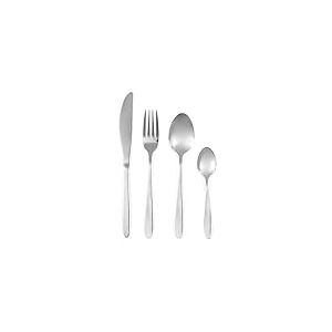 Progress BW13655EU7 Set de 24 Couverts - en Acier Inoxydable pour 6 Personnes, California, Couverts Argent&eacute;s, Lave-Vaisselle Couteaux Fourchettes Cuill&egrave;res, Polissage Miroir, Maison & Restaurant,
