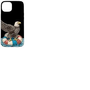 F&ecirc;te de Vacances &agrave; la Piscine avec ce Look d'aigle pour Les Fans de Bague Coque pour iPhone 15 Plus