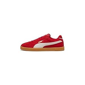 PUMA Mixte Club II Era Suede Basket, for All Time Red White Gold, 37 EU