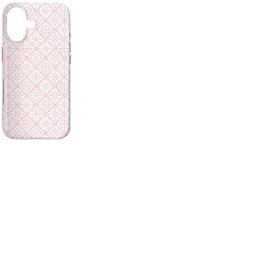 Carrelage Rose m&eacute;diterran&eacute;en en Porcelaine r&eacute;tro Vintage Coque pour iPhone 17