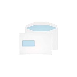 Blake Everyday | enveloppe C5+ (16.2 x 23.5cm) avec fenêtre | lot de 500 unités | 100 GSM | enveloppes blanches gommées enveloppe | certifié FSC et écologique | pack múltiple papeterie | Modèle 9808