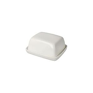 Beurrier blanc émaillé Kaiser en porcelaine